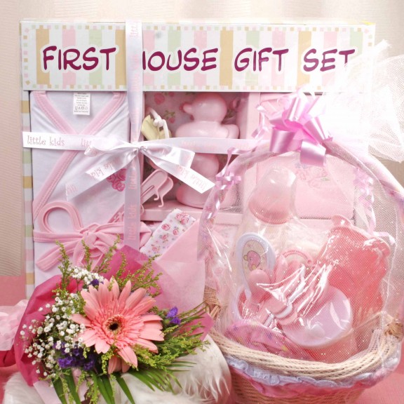 10 Pieces Gift Set (Pink) & Gerbera Flower