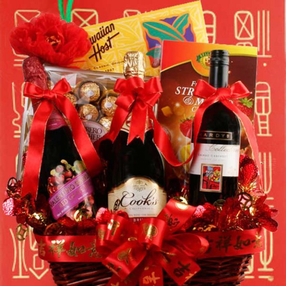 Chinese New Year Gift Basket LNY04