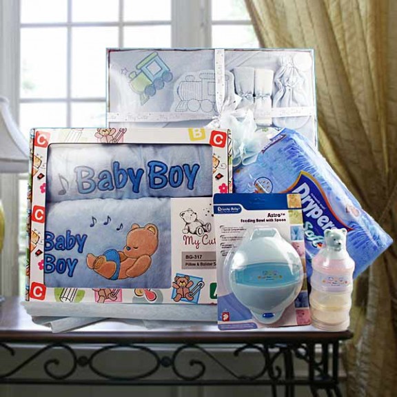 Baby Boy Hamper Delivery BB076